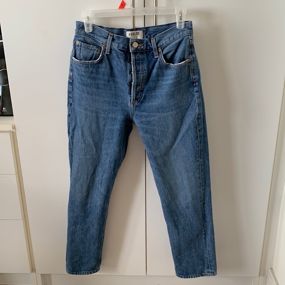 Agolde button fly jeans, size 26